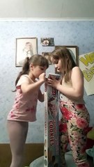 Sophia Isabella Fazendo Ginástica  Parte  1