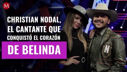 Christian Nodal, el cantante que conquistó el corazón de Belinda