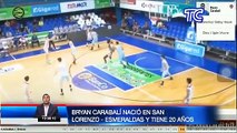 Ecuatorianos en el exterior: Bryan Carabalí el basquetbolista que milita en Argentina