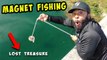 MAGNET FISHING with Monster Mike - Urban Treasure Hunting