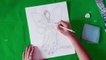 How to draw a beautiful fairy_ princess girl _ Pallavi Drawing Academy _