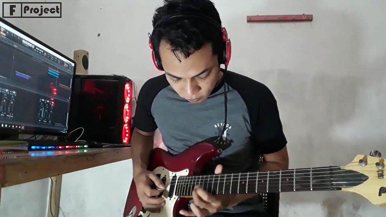7 Melodi Solo PETERPAN TERBAIK | Guitar Cover - Fproject | Part 2