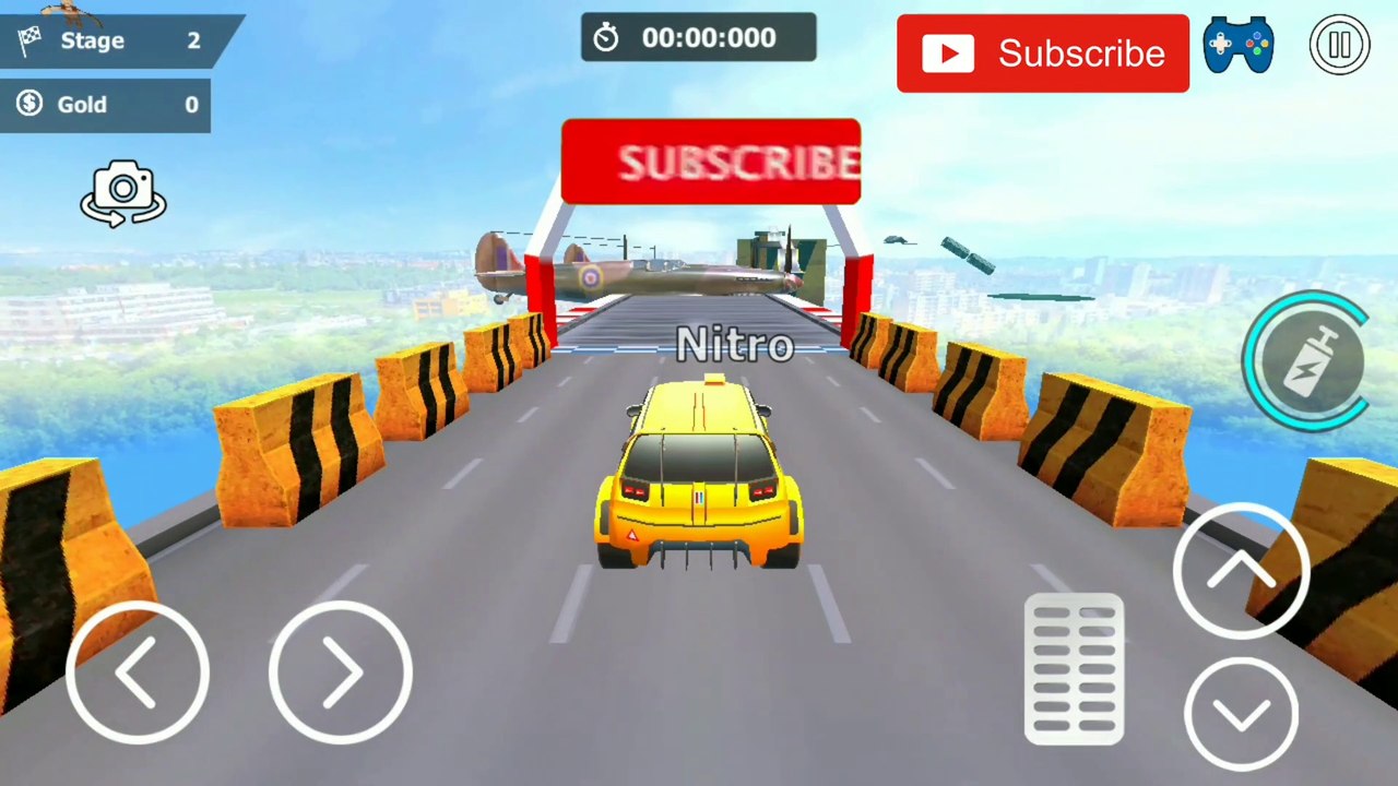 Car Stunts 3D Free / Android Gameplay / Extreme City GT Racing / Impossible tracks car games