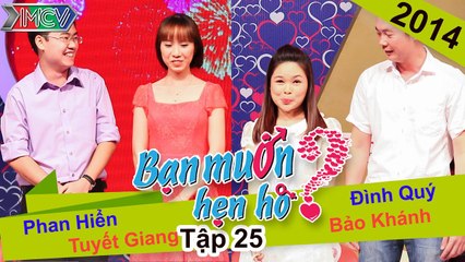 Bạn muốn hẹn hò tập 25 | Cô giáo mầm non khéo tay chuẩn bị quà cho cả trường quay làm chàng sửng sốt