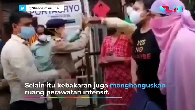 Rumah Sakit COVID-19 Kebakaran, 8 Orang Meninggal Dunia
