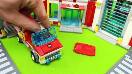 Download Video: Carrinho de bombeiros - Bombeiro Sam e carrinhos da patrulha canina Fire truck Toys