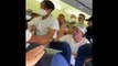 விமானத்தில் முகக்கவசம் அணிய மறுத்தவரை வெளுத்து வாங்கிய சக பயணிகள் -  Fellow passengers who bought bleach until they refused to wear a mask on the plane