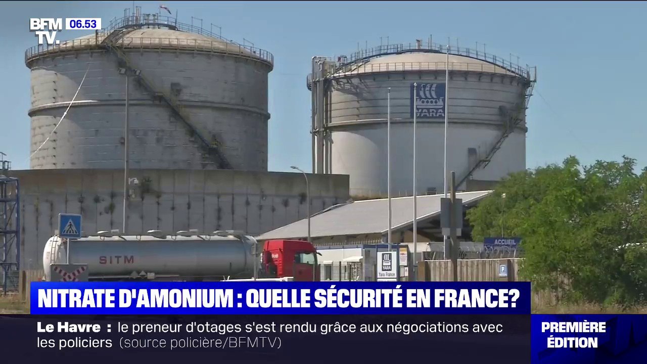 Le stockage du nitrate d'ammonium est-il suffisamment sécurisé en France ?