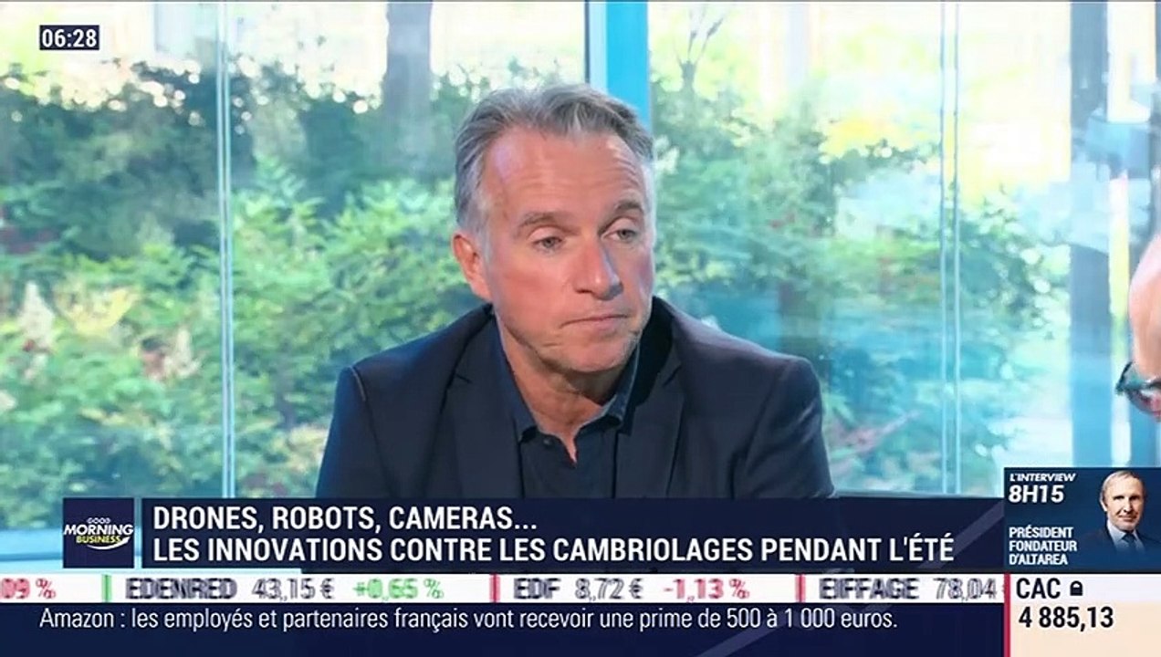 Culture Geek : Drones, robots, caméras...les innovations contre les cambriolages pendant l'été, par Anthony Morel et Frédéric Simottel - 07/08