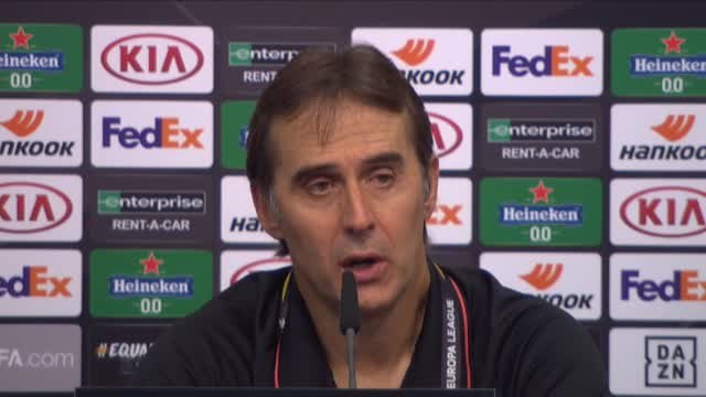 Julen Lopetegui: El equipo ha demostrado carácter y mentalidad