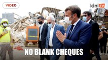 Macron says aid to blast-stricken Lebanon will not go to 'corrupt hands'