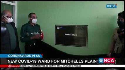 New COVID-19 ward for Mitchells Plain