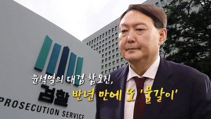 [영상] 윤석열의 대검 참모진, 반년만에 또 '물갈이' / YTN