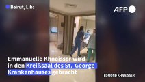 Frau bringt während Explosionskatastrophe Kind zur Welt