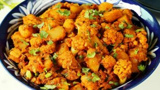 Dhaba Style Aloo Gobi Recipe || Aloo Gobi Sabzi Kaise Banaye || Sabiha's Cookbook