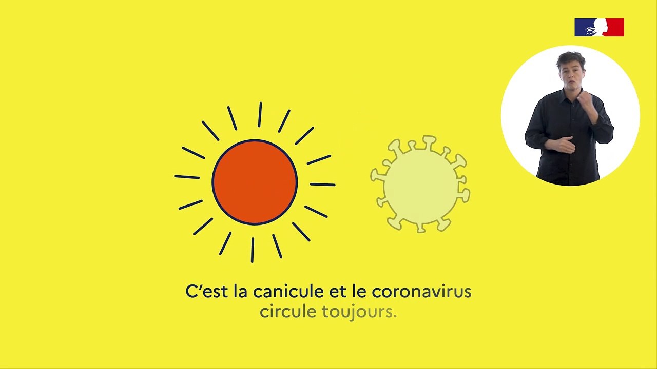 Canicule et coronavirus : adoptez les bons gestes
