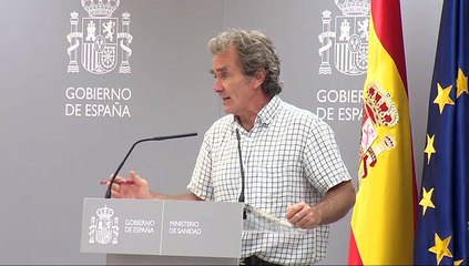 Simón descarta el término "segunda ola" de momento