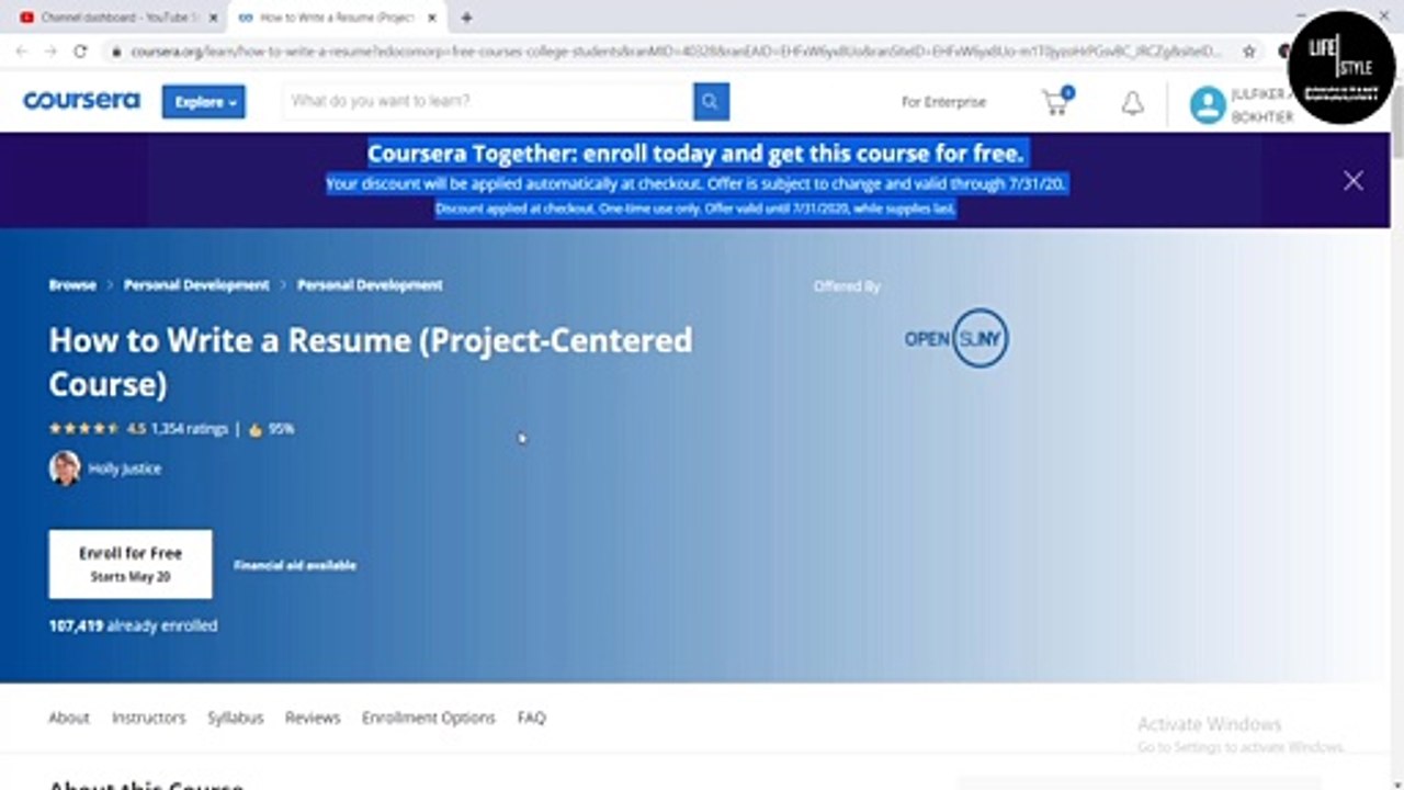 How to Write a Resume (Project-Centered Course) | Coursera Free Course With Certificates