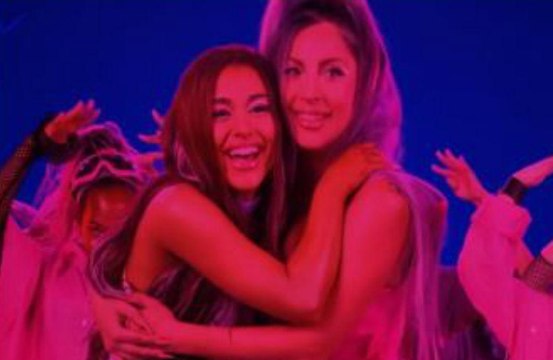 OUCH! Lady Gaga accidentally 'shanked' Ariana Grande in the eye during 'Rain On Me' rehearsals