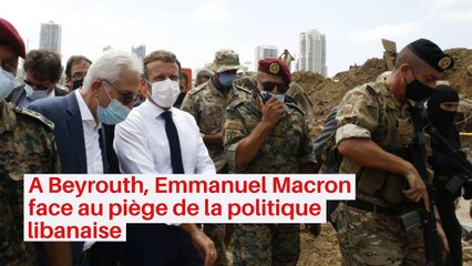 A Beyrouth, Emmanuel Macron face au piège de la politique libanaise_IN