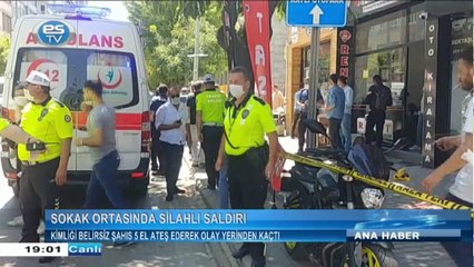 Eskişehir'de sokak ortasında silahlı saldırı