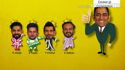 MS Dhoni: The Guru of Indian spinners | MEN IN BLUE | Cricket @ Dailymotion