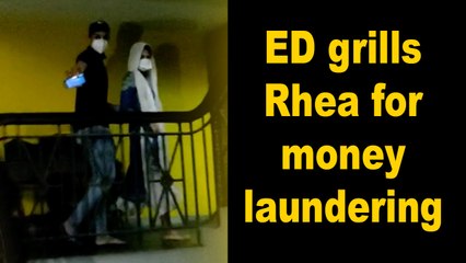 ED grills Rhea for money laundering