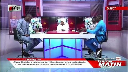 Technologies avec Mamadou Ndiaye dans Infos du Matin du 07 Aout 2020