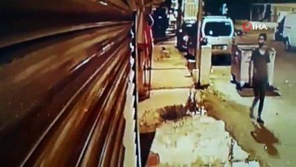 Akrobat hırsızlar önce kameraya sonra polise yakalandı