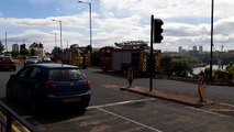 Fire crews at allotment blaze in Sunderland