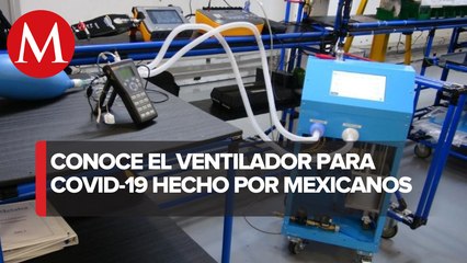 Empresas mexicanas desarrollan ventilador para tratamiento del covid-19