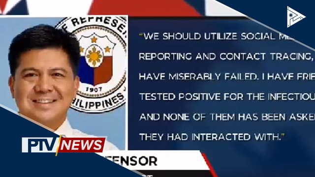 Defensor, iminungkahi ang paggamit ng social media sa contact tracing