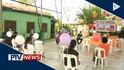 Isang bata sa Davao CIty, pinasaya sa 'Handog Kaarawan, Hatid ng Kapulisan' project