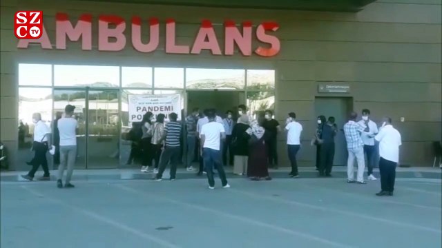 Elazığ Fethi Sekin Şehir Hastanesi'nde ‘corona’ yoğunluğu