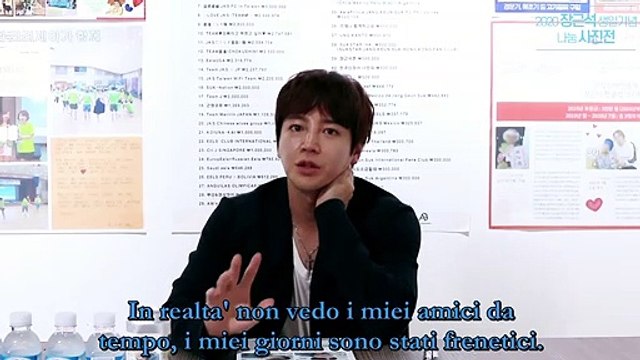 [ITA SUB] Messaggio di Jang Keun Suk alla ottava mostra di beneficenza per il compleanno (online) 2020