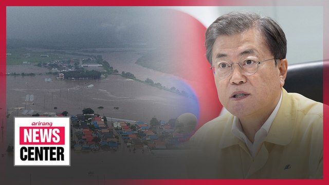 President Moon approves seven most severely damaged areas as Special Disaster Zones