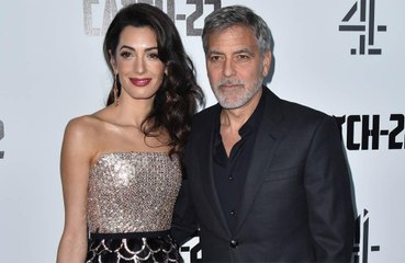 George e Amal Clooney doam US $ 100 mil a instituições libanesas após explosão em Beirute