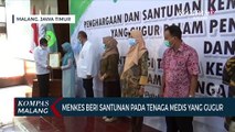 Menteri Kesehatan Beri Santunan Kematian Pada  Tenaga Medis Yang Gugur