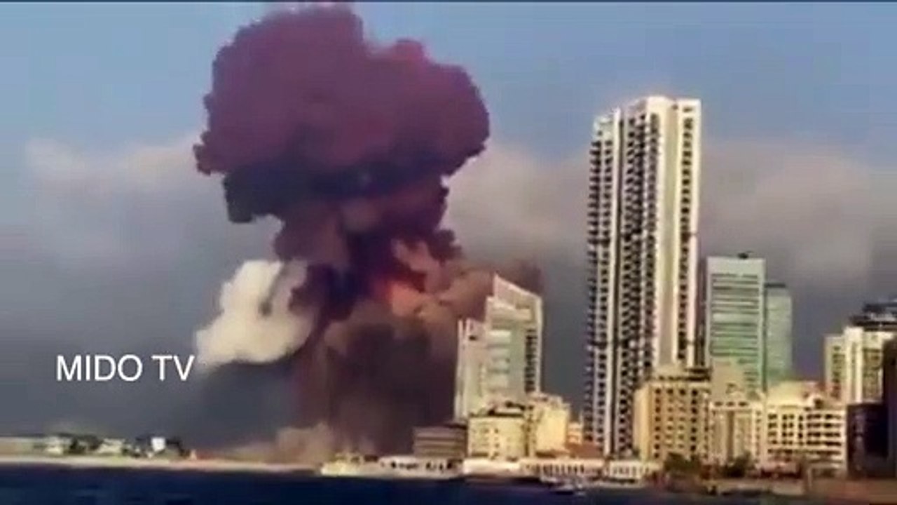 Beirut explosion All scenes God help them