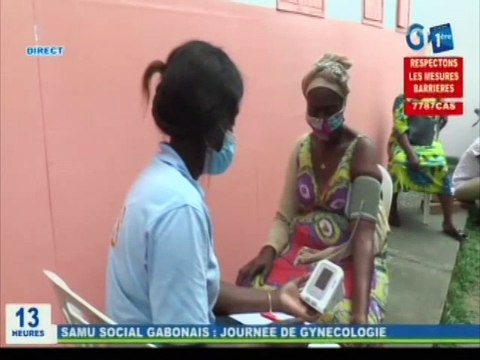 RTG/Journée de gynécologie pour les femmes initiée par le coordonnateur général du SAMU social gabonais