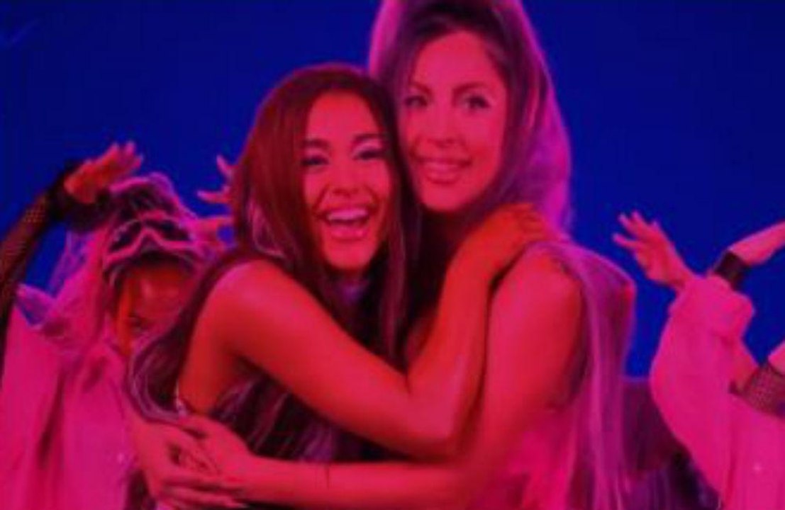 Lady gaga kratzt ariana grande