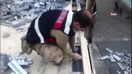 Şanlıurfa’da 28 bin 40 paket kaçak sigara ele geçirildi