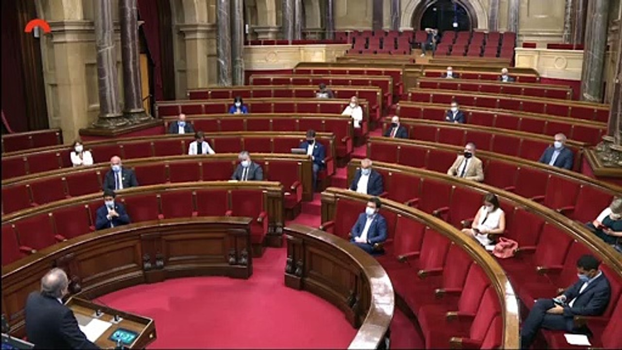 El Parlamento catalán debate hoy la marcha del Rey Juan Carlos I