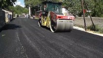 Erciş Belediyesinden asfalt kaplama çalışması