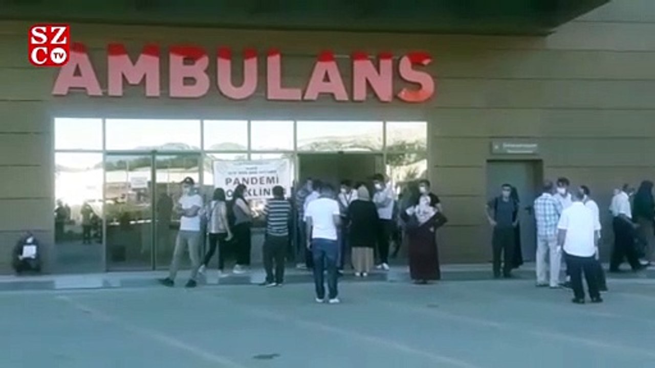 Elazığ Fethi Sekin Şehir Hastanesi'nde ‘corona’ yoğunluğu