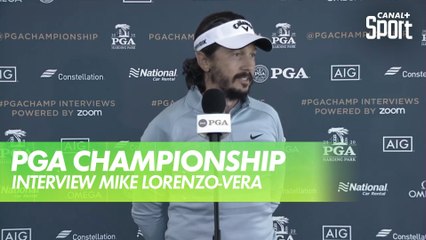 Golf - PGA Championship : Réaction de Mike Lorenzo-Vera après le 1er tour.