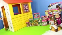 Brinquedos da Masha e o Urso - Playhouse, Casa do Urso  Bonecas , Carrinhos surpresa_2