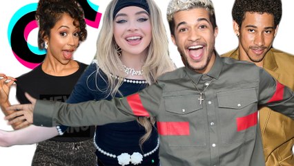 Liza Koshy, Sabrina Carpenter and the Work It! Cast Try Tiktoks TikTok Challenge Cosmopolitan