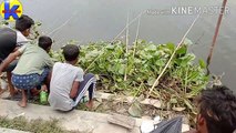 Fish catching village boys Desi style@दैचि टारिकै छे मछलि पाकर ने का आनदज#village lifestyle serise