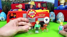 Carrinho de bombeiros - Bombeiro Sam  e carrinhos da patrulha canina para crianças
